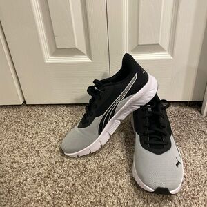 Puma Black and White Men's Sneakers